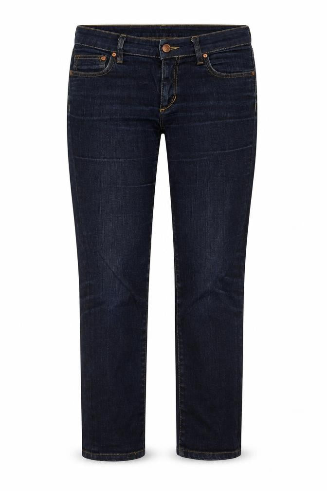 SQIN Women's Slim Fit Dark Blue Denim Jeans Size 1