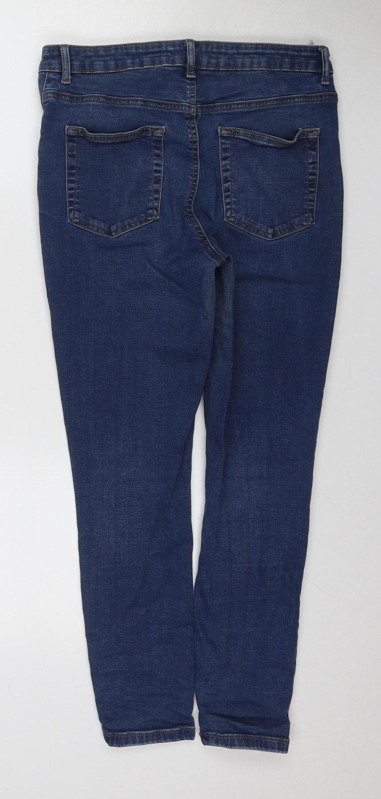 Primark Women's Blue Skinny Jeans Size 14