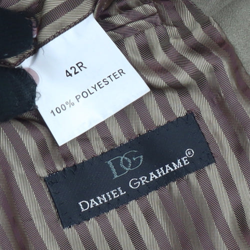 Daniel Grahame Men's Brown Blazer - 42R, Classic Style