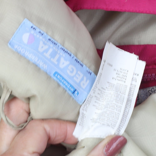 Regatta Women's Pink Waterproof Parka Jacket, Size 12, Hooded