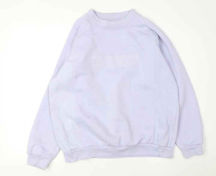 LA Gear Women's Blue Logo Pullover Sweatshirt Size Small