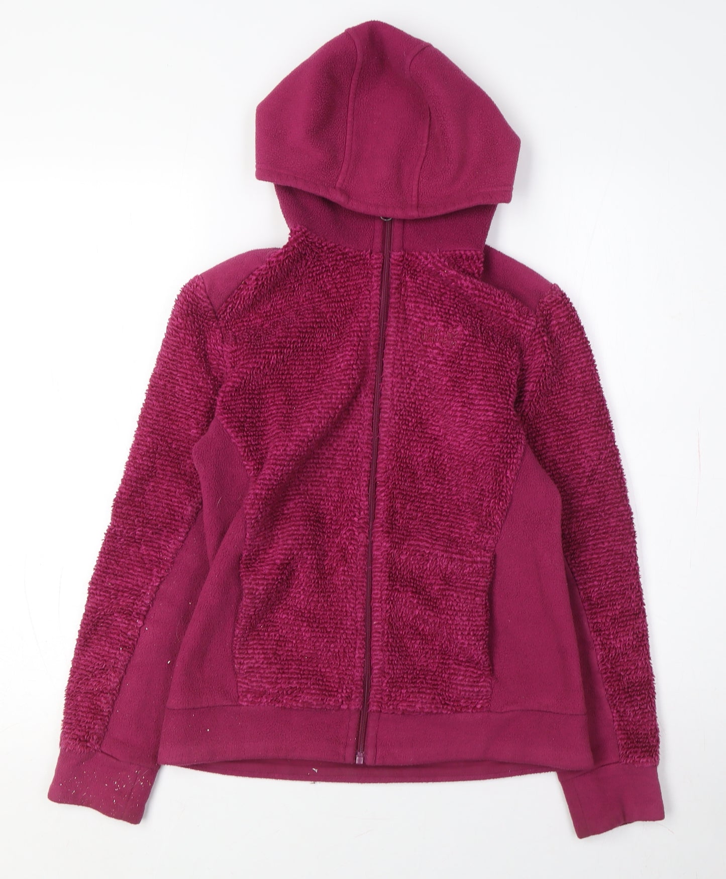 Jack Wolfskin Teens Purple Full Zip Hoodie Size 12
