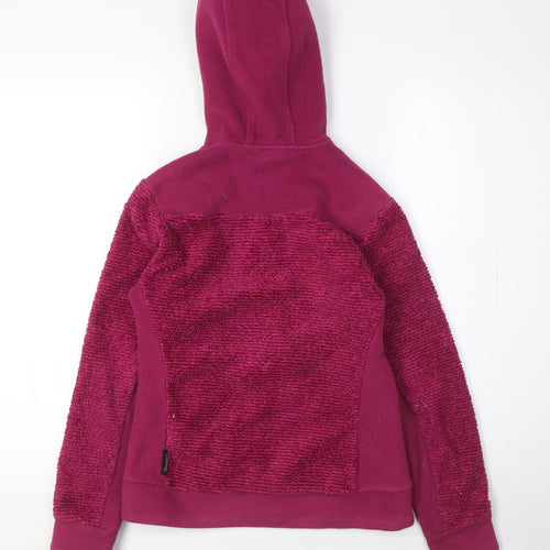 Jack Wolfskin Teens Purple Full Zip Hoodie Size 12