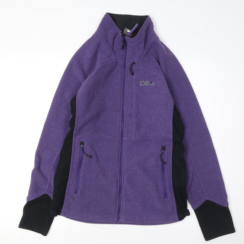 OEX Women's Purple Soft Shell Jacket, Size S