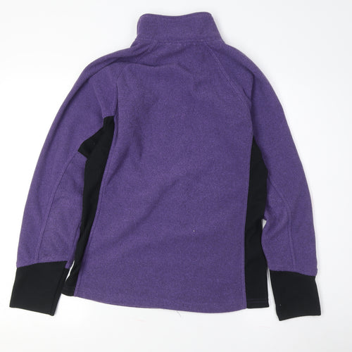 OEX Women's Purple Soft Shell Jacket, Size S