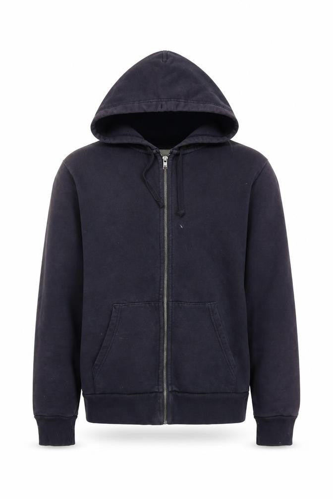 Front view of Gap Men's Black S Full Zip Hoodie