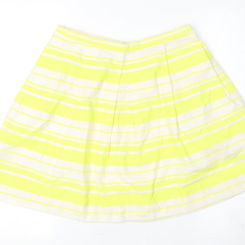Gap Women's Yellow A-Line Knee Length Skirt Size 4
