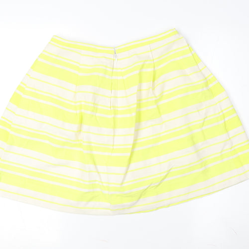 Gap Women's Yellow A-Line Knee Length Skirt Size 4