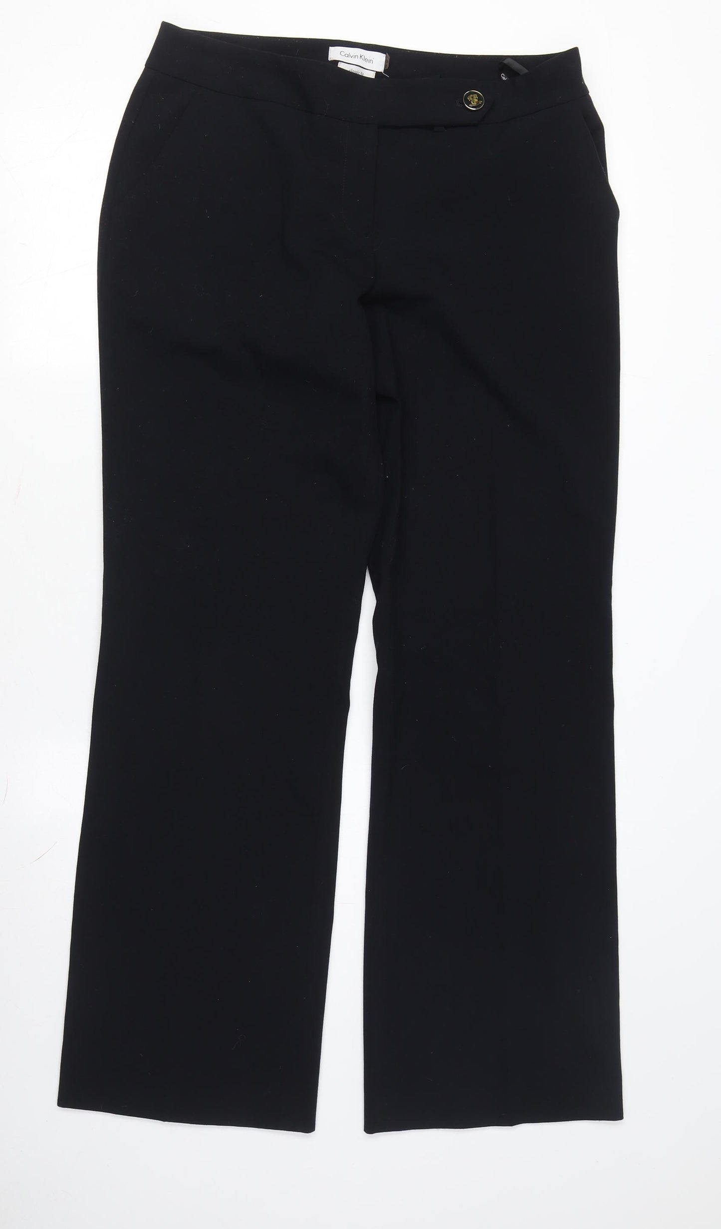 Calvin Klein Women's Black Classic Dress Pants, Size 6