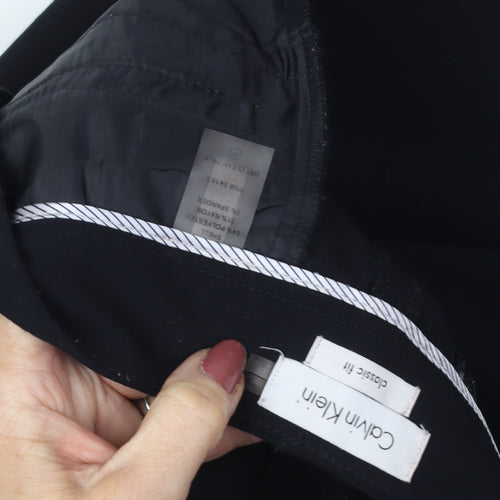 Calvin Klein Women's Black Classic Dress Pants, Size 6