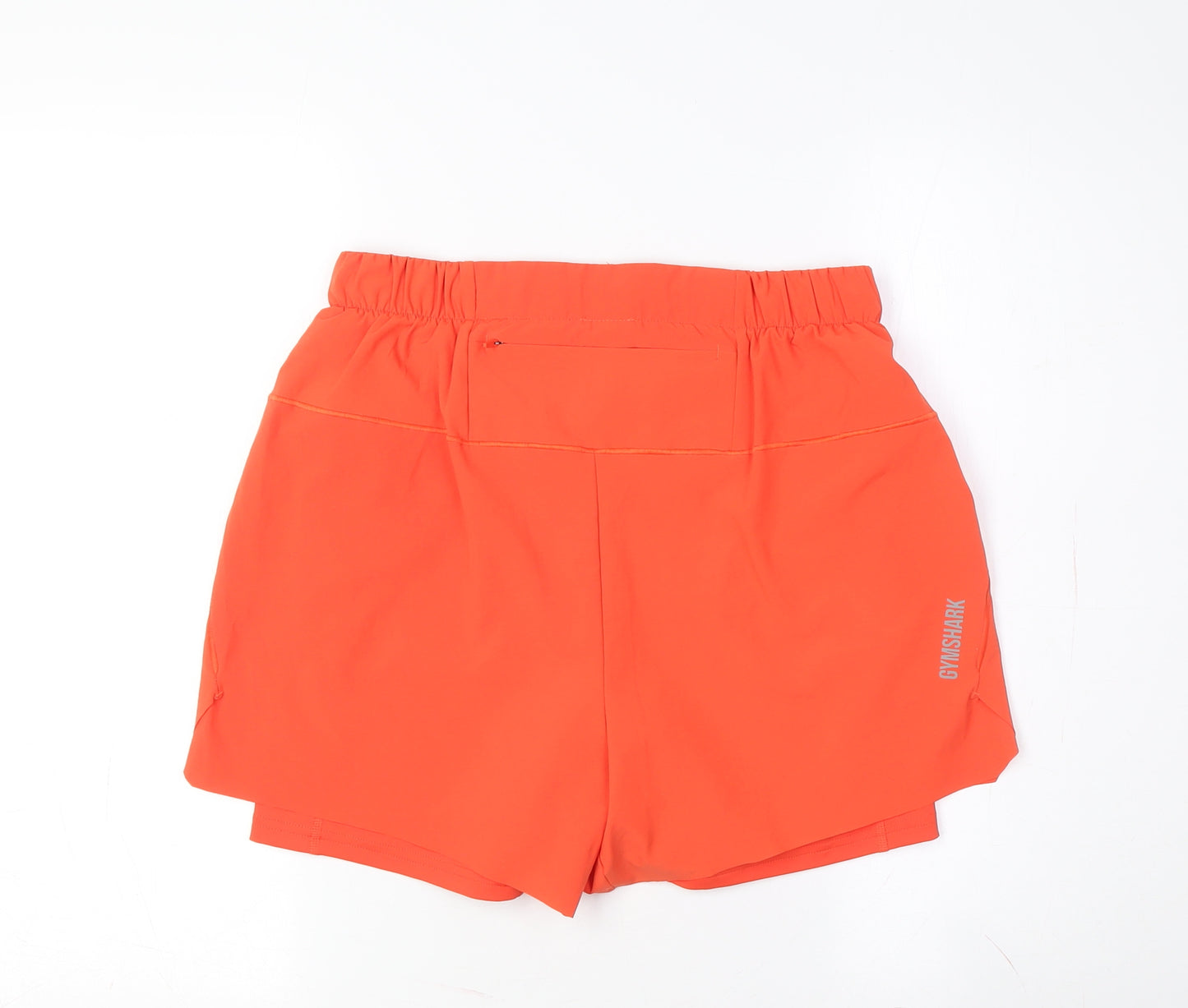 Gymshark Men's Orange Sweat Shorts M Casual