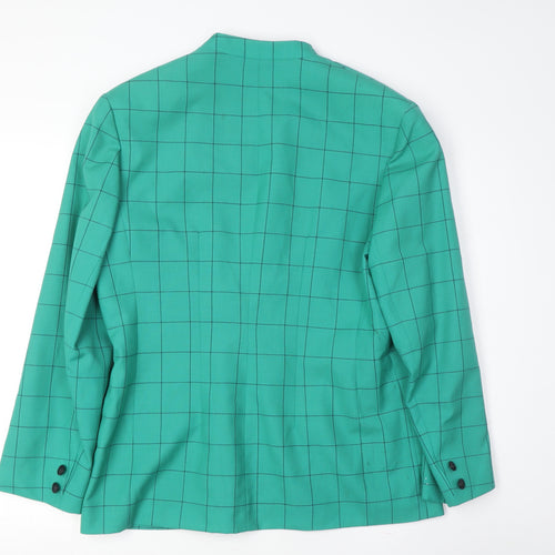 Austin Reed Women's Green Check Blazer, Size 10, Elegant Design