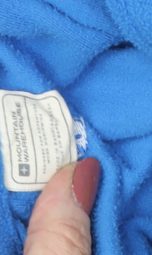 Mountain Warehouse Boys Blue Fleece Sweatshirt 3-4 Years