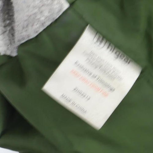Hi Gear Women's Green Parka Jacket Size 6 Hooded Mid-Length
