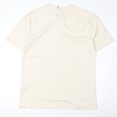 Nirvana Beige Unisex T-Shirt - Size M Graphic Music Tee