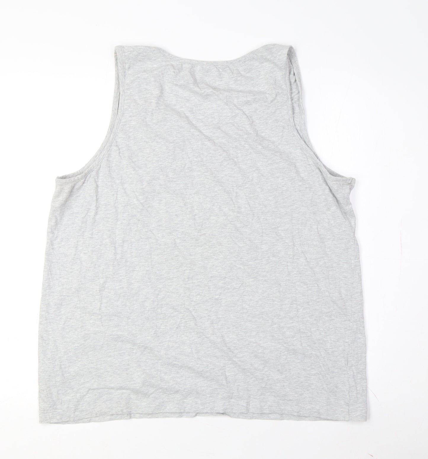 Calvin Klein Men's Grey Sleeveless T-Shirt, 2XL
