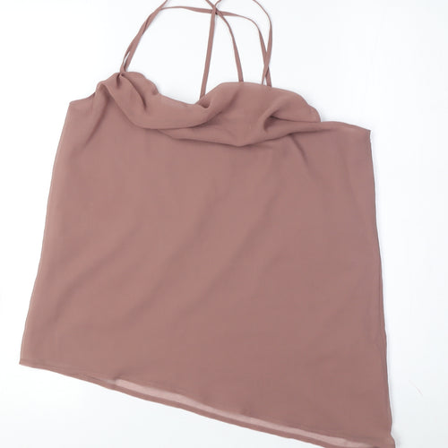 Gap Women’s Brown Cowl Neck Camisole S
