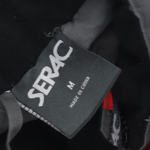 Serac Men's Grey Windbreaker Jacket Size M Casual Outdoor