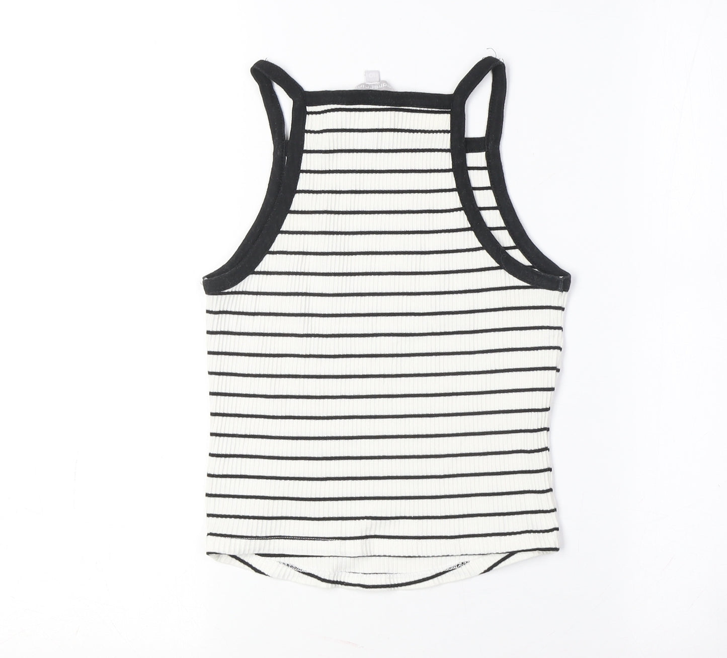 Red Herring Women's White Striped Tank