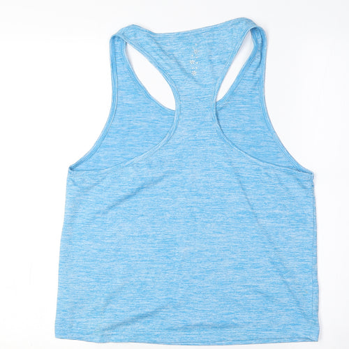 USA Pro Women's Blue Tank Top - Size 10, Sleeveless, Breathable