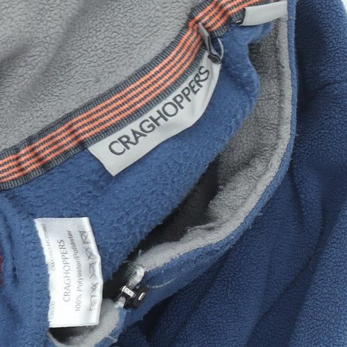 Craghoppers Men's Blue 1/2 Zip Fleece Sweatshirt S