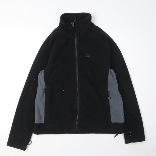 Trespass Men's Black Fleece Jacket Size S