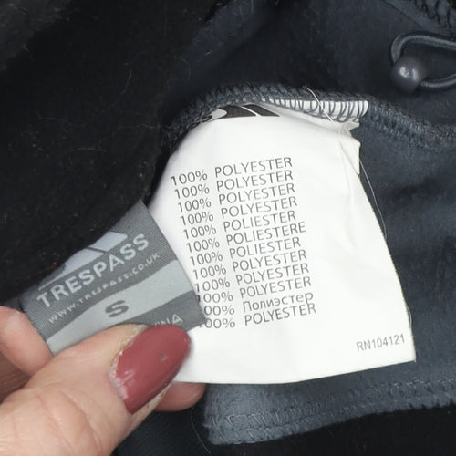 Trespass Men's Black Fleece Jacket Size S
