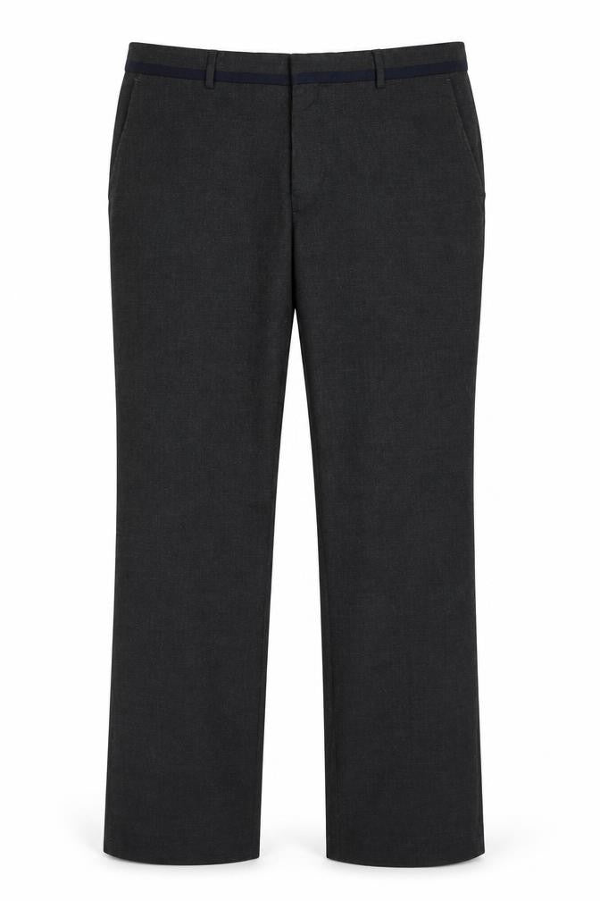 Peter Werth Men's Black Slim Fit Dress Trousers L