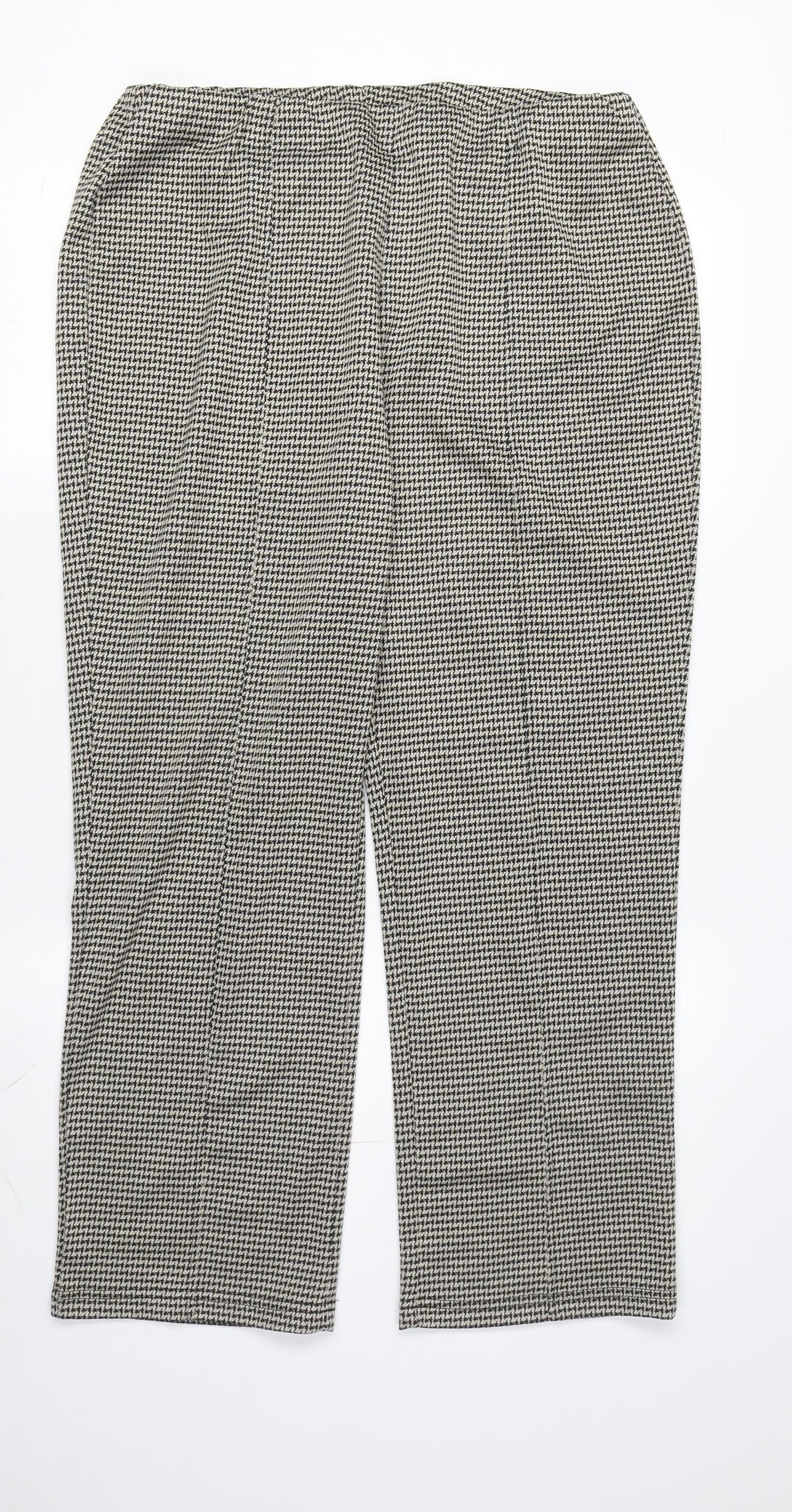 Damart Women's Herringbone Trousers Size 14