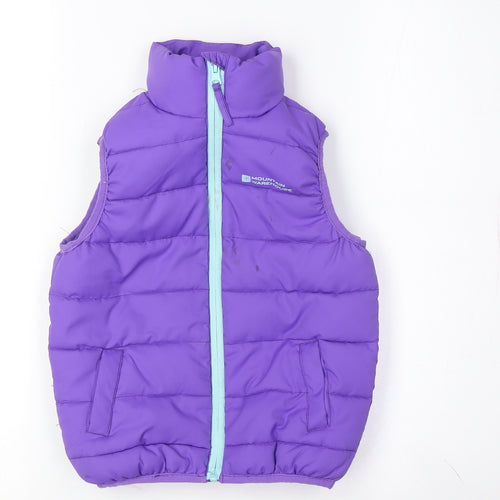 Mountain Warehouse Girls Purple Puffer Jacket 3-4 Years