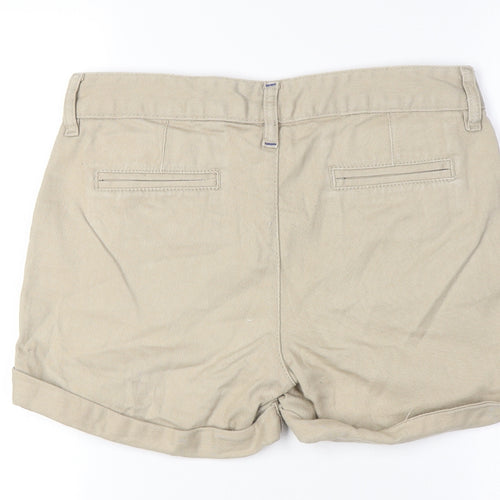 Henry Holland Women's Beige Casual Cuffed Shorts - Size 6