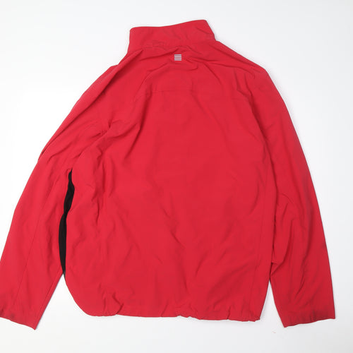 Lands' End Men's Red Windbreaker Jacket XL