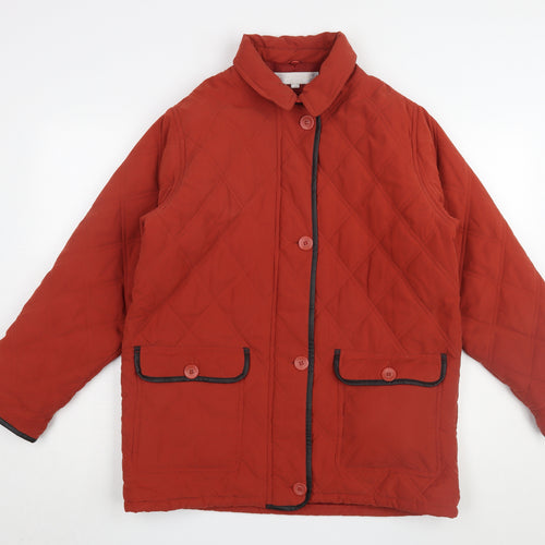 Rivers Edge Women's Red Quilted Jacket Size 14