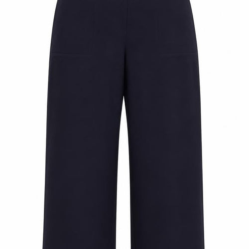 Marks and Spencer Women's Black Trousers, Size 14, Flat Front, Business Casual