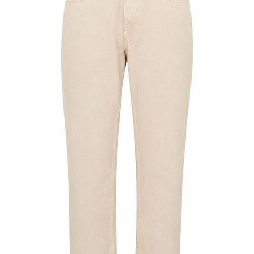 Bershka Women's Beige Straight Jeans Size 10 Vintage