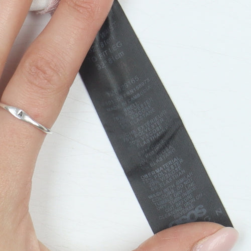 ASOS DESIGN Women's Pink Flared Trousers Size M