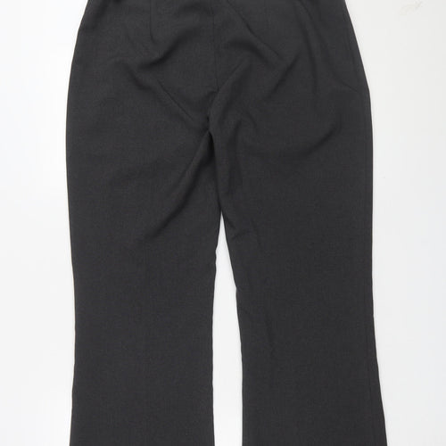 Amaranto Women's Flared Dress Pants Black Size 14
