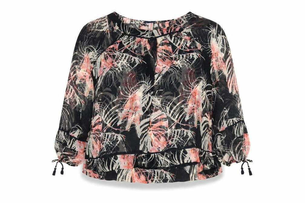 Front view of Next Women's Floral Multicoloured Blouse, size 18