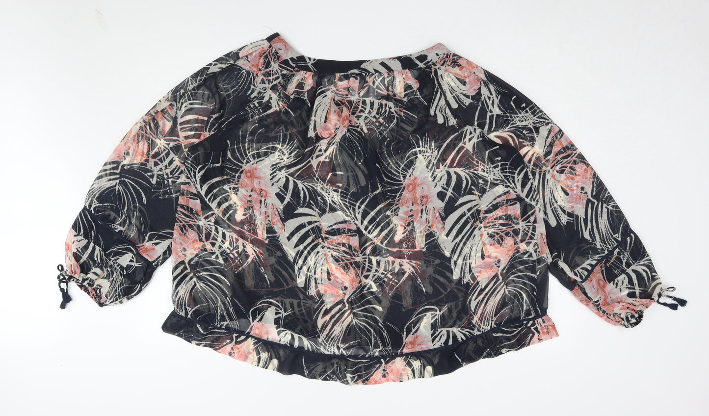 Next Women's Floral Multicoloured Blouse, Size 18
