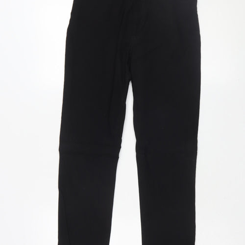 Monki Women's Black Jegging Trousers - Size 12, Slim Fit