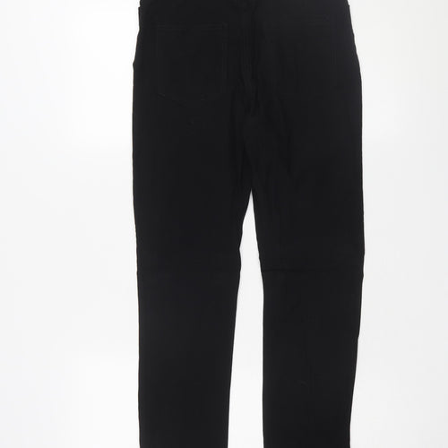 Monki Women's Black Jegging Trousers - Size 12, Slim Fit
