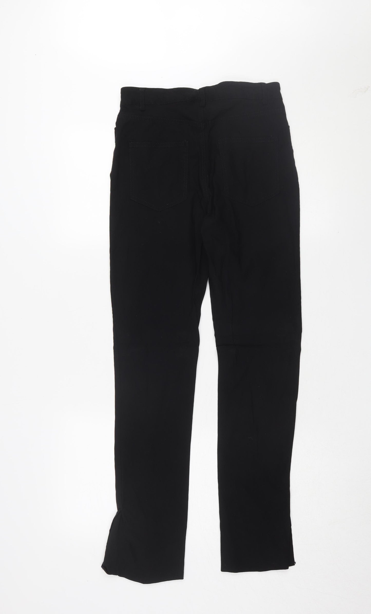 Monki Women's Black Jegging Trousers - Size 12, Slim Fit