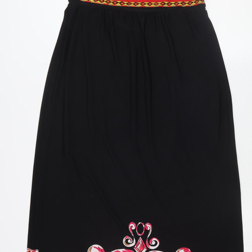 Ronni Nicole Women's Black Maxi Dress Size 14