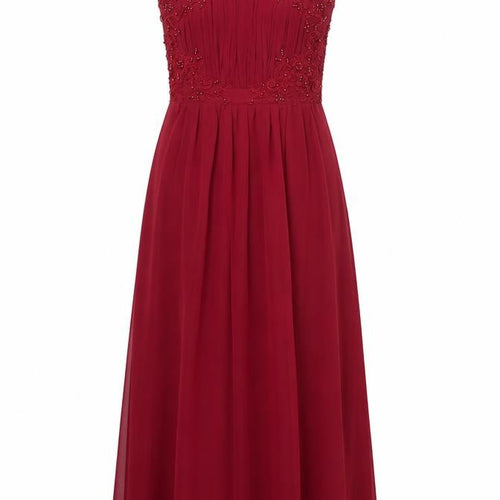 Quiz Women's Red A-Line Formal Long Dress Size 6