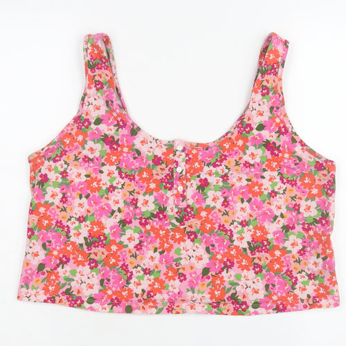 Old Navy Women's Cropped Floral Tank 2XL