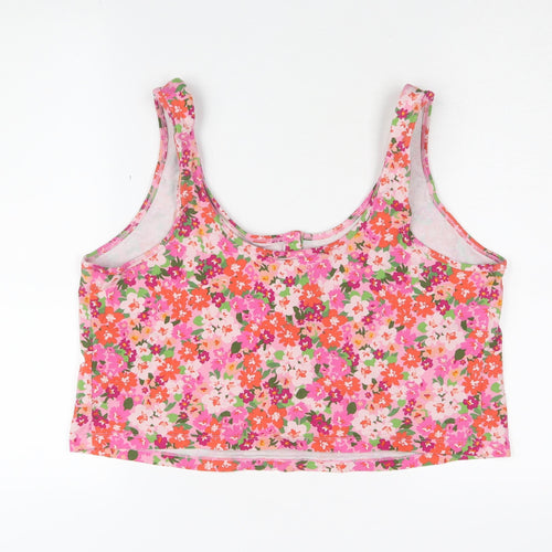 Old Navy Women's Cropped Floral Tank 2XL