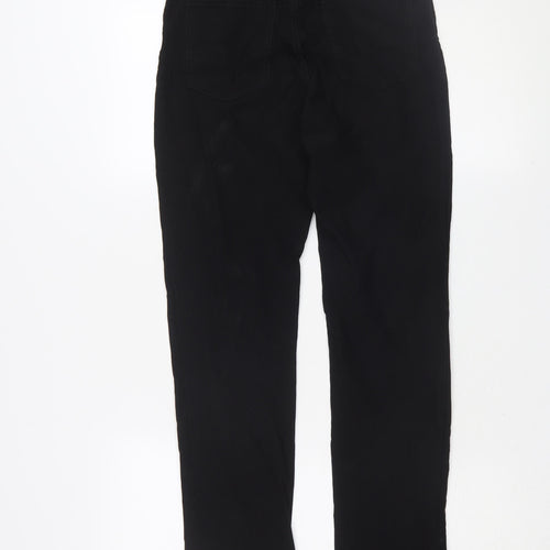 Monki Women's Black Straight Trousers Size 12