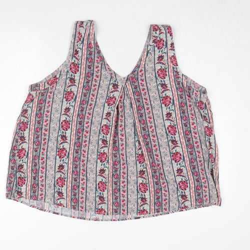Torrid Women's Plus Size Floral Tank Multicoloured 18