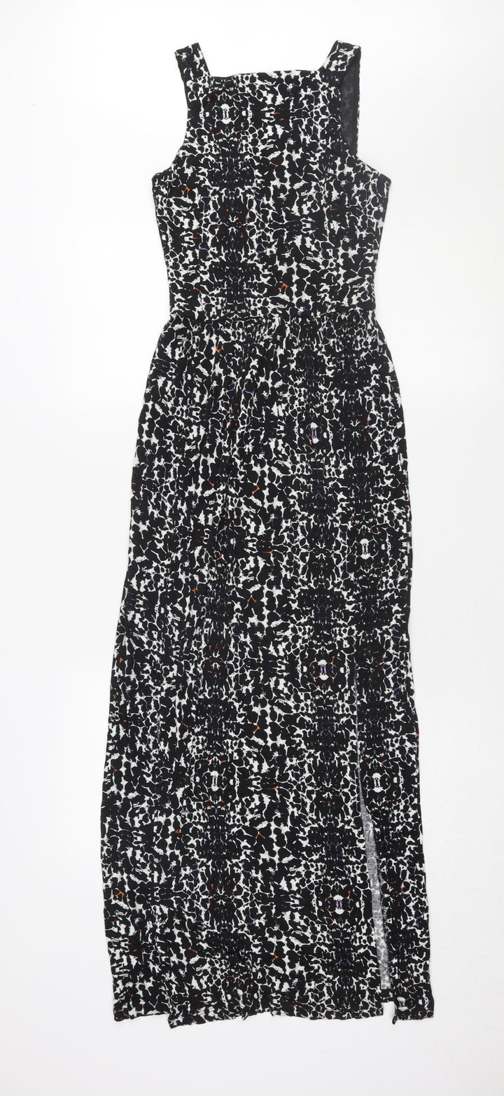 Miss Selfridge Women's Black Pinafore Dress Size 6