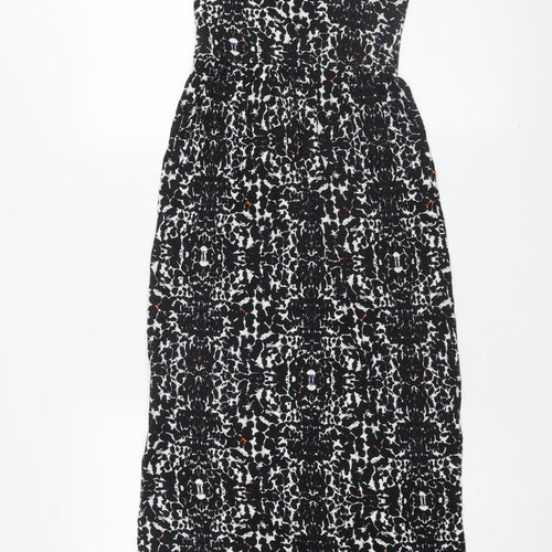 Miss Selfridge Women's Black Pinafore Dress Size 6